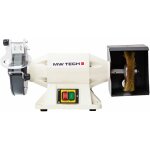 Touret � meuler brosse dia. 150 mm 2950 rpm 520 w 230v arbre 32 mm y compris meule et brosse mw - tech ...