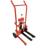 Mw tools - diable gerbeur �l�vateur manuel 200kg hauteur de levage jusqu'� 900mm fourches 460mm ms0209 ...