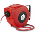 Mw tools - enrouleur air 15 m � 1 / 4 10 bars pp avec enroulement automatique et support mural pivotant ...