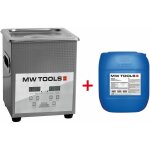 Pack nettoyeur � ultrasons 2l professionnel + 5l de nettoyant ecoplus mw tools ucc002pack