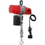 Mw tools - palan  chane lectrique sur batterie 990 kg 6 m 850 w - livr avec batterie 4 ah - cycle ...