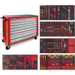 Mw tools - servante d'atelier complte ev starter 265 outils mwe299g3