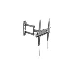 Napofix - support mural avec 2 articulations, inclinable et pivotant pour crans plats et tlviseurs ...