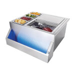 Napoleon - destockage - bac � glaces avec compartiments pour cuisine d'ext�rieur
