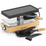 Naturamix - appareil � raclette 2 personnes 440w bois rac. wood - 2