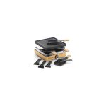 Naturamix - appareil à raclette 4 personnes 750w racwood4 Naturamix - appareil à raclette 4 personnes 750w racwood4