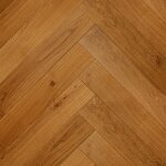Naturasol - parquet contrecoll� - ch�ne - baton - rompu - faidherbe - dor� - verni - larg. 14. 8cm