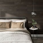 Naturewall ? - lambris bois adh�sif bavaria ch�ne noir naturewall - 1m�