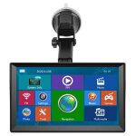 Navigateur gps de voiture, cran tactile de 22, 9 cm avec carte hors ligne 2024, prend en charge le guidage ...