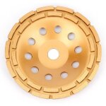 Diamant meule 230 x 22, 2 mm - turbo diamant meule boisseau pour bton, granit, pierre, marbre, pierre, ...