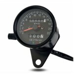Nazalus - vente chaude - compteur de vitesse m�canique pour moto cafe racer r�tro personnalis� avec indicateur ...