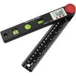 Nazalus - vente chaude - rgle d'angle numrique rapporteur rgle niveau  bulle goniomtre numrique ...