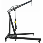 Neche - grue d'atelier pliante 2t - 4 positions, ch�vre d'atelier en acier, l�ve - moteur hydraulique ...