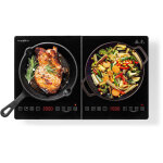 Nedis - plaque a induction foyer 2 3500 w protection contre la surchauffe noir minuteur action turbo ... Nedis - plaque a induction foyer 2 3500 w protection contre la surchauffe noir minuteur action turbo ...