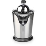 Nedis - presse - agrumes 100w inox silencieux levier bec anti goutte 2 cones haute qualit