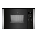 Neff - micro - ondes simple encastrable n50 - hlawd23n1f - inox - 20 l - 38, 2 x 59, 4 x 31, 7 cm