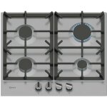 Neff - table de cuisson gaz 60cm 4 feux inox t26cip8n0