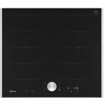 Neff - table de cuisson induction 60cm 4 feux 7400w inox / noir t66tty4l0