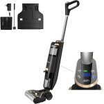 Lucn - nettoyant pour sols durs sans fil avec double rservoir d'eau, nettoyant pour sols multi - surfaces ...