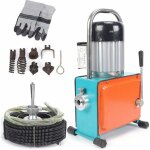 Nettoyeur de canalisations 1000 w - d�boucheur de canalisations - avec kit de 16 mm - longueur maximale ...