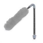 Nettoyeur pour canon de paintball en laine - accessoire de nettoyage et �ponge (gris)