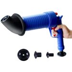 Nettoyeur haute pression air power blaster - d�bouche toilettes, lavabos et canalisations - outil indispensabl ...