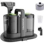 Nettoyeur de tapis 450w, shampouineuse canape, nettoyeur moquettes avec double rservoirs 1, 6l + 0, ...