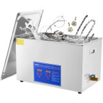 Nettoyeur a ultrasons 30 l ultrasonic cleaner professionnel nettoyeur digital affichage ultrasonique ...