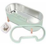 Nettoyeur  ultrason, bac ultrasons professionnel appareil de nettoyage des lunettes minuteur nettoyage ...