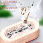 Nettoyeur ultrasonique mini professionnel portable pour bijoux et lunettes