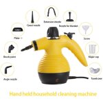 Nettoyeur vapeur � main multifontion portatile ecologique pour canap�, tapis, tissus, vitre, matelas, ...