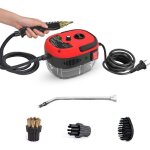 Nettoyeur � vapeur portable 1500 w, machine de nettoyage � vapeur sous pression � haute temp�rature avec ...