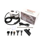 Nettoyeur vapeur portable 2500 w - nettoyeur vapeur � haute temp�rature - avec t�tes de brosse - pour ...