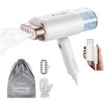 Newbealer d�froisseur vapeur, d�froisseur de voyage double tension - 220v / 120v, 1200w fer � repasser ...