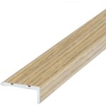 Profil de nez de marche autocollant - 135cm x 25mm x 20mm chne