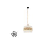 Fabrilamp - abrila akunadecor modle de pendentif nicaragua white avec cordon