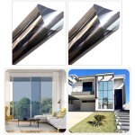 Nicola lot de 2 films d'ombrage et d'isolation thermique anti - regard, autocollant mural pour la confidential ...