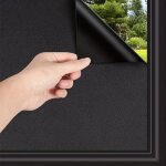 Nicola film de verre sans colle, film de protection solaire et de confidentialit� d�poli, autocollant ...