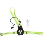 Night running light lampe d'avertissement de poitrine rechargeable par usb led jogging safety light
