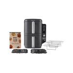 Sl400eu ninja friteuse sans huile double stack dualzone 9. 5l 2470w