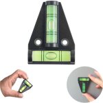 Niveau a bulle en t, magn�tique, petit niveau a bulle pratique pour camping - car, avec aimant, niveau ...