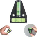 Niveau a bulle en t, magn�tique, petit niveau a bulle pratique pour camping - car, avec aimant, niveau ...