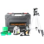 Fischer darex - niveau laser 360° vert auto ajustable et trépied Fischer darex - niveau laser 360° vert auto ajustable et trépied