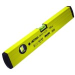 Niveau pro 40cm socle plat : pr�cision 0, 5mm / m metrica 3 fioles