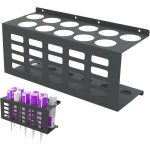 Noir 398x159x152 mm g�n�rique rangement pour tubes de calfeutrage acier support mural cartouche silicone ...