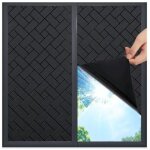 (le noir, 45x200cm) film fenetre anti regard film occultant fen�tre film electrostatique vitre anti uv ...