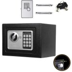 Noir bureau d'argent comptant s�curit� en acier coffre - fort �lectronique coffre - fort �lectronique ...