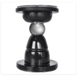 (noir)loquet de porte magn�tique, but�e de porte autocollante, but�e de porte en acier inoxydable, sans ...