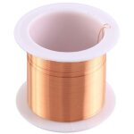 Noluxa bobine de cuivre, aimant en cuivre �maill� 0, 3 mm 20 m, bobine �maill�e pour la r�paration des ...