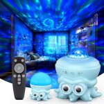Noluxa projecteur ciel �toil�, veilleuse enfants ambiance avec abat - jour, adultes enfants pour f�te ...